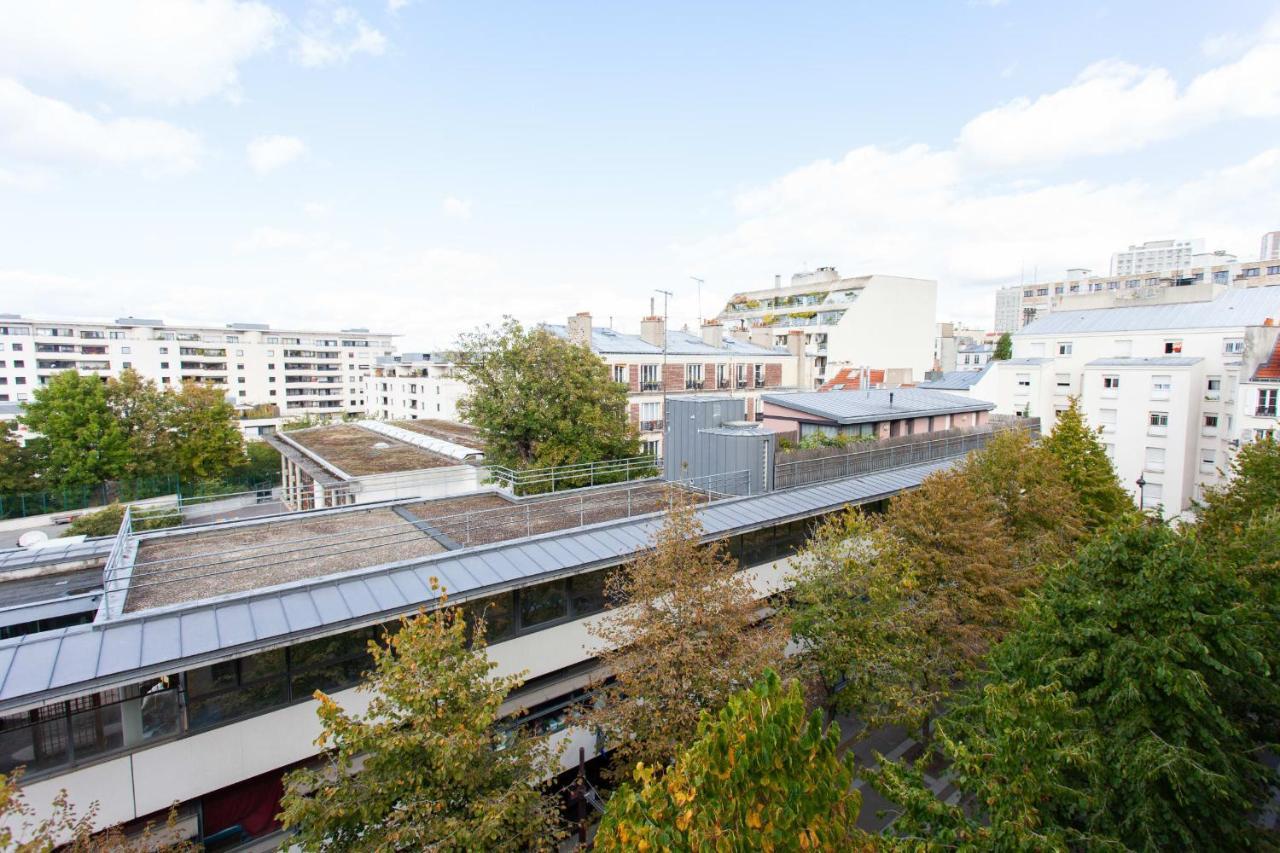 Cosy Apt With Balcony Near Buttes Chaumont Apartamento París Exterior foto